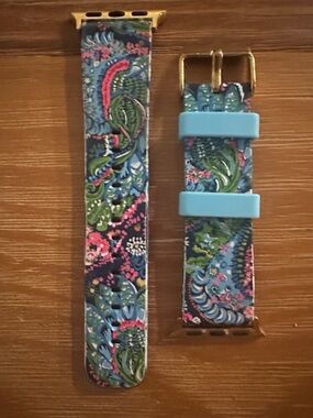 Lilly Pulitzer Floral Paisley Apple Watch Band